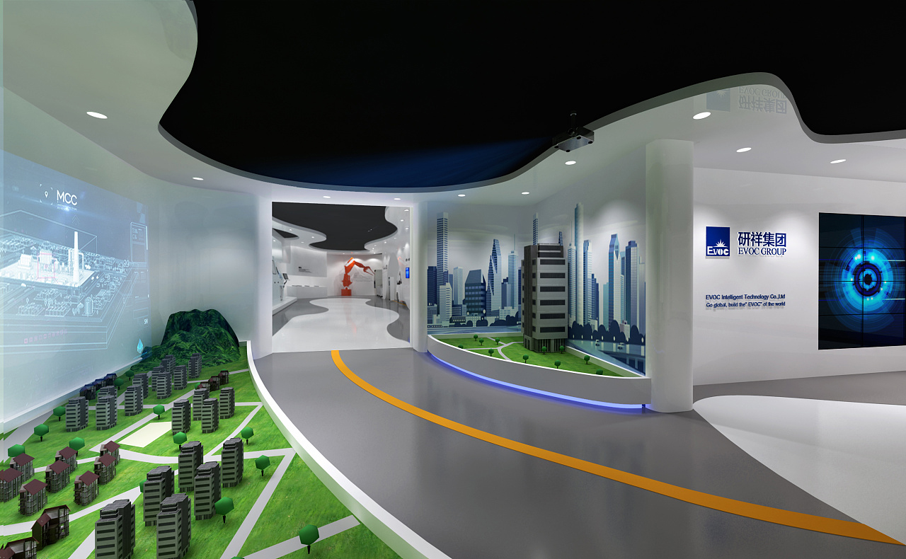 企業展廳設計數字影院