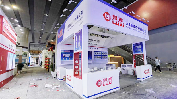 魯西藥業(yè)展覽展臺(tái)搭建現(xiàn)場