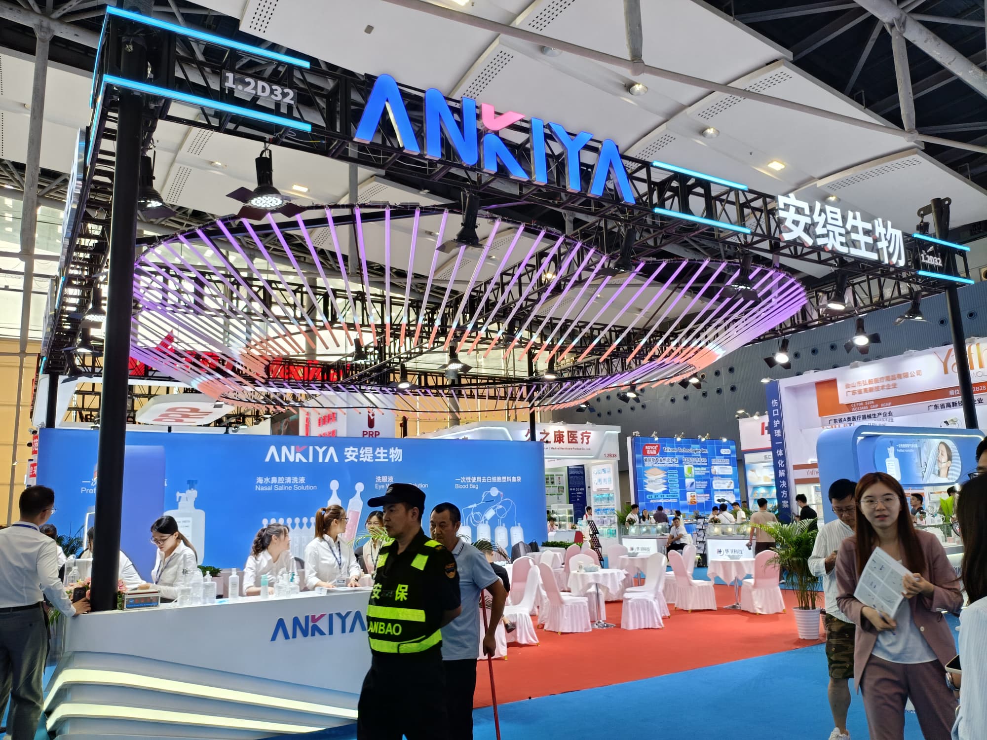 亮相即出彩！廣州國(guó)際大健康展展臺(tái)搭建助力品牌突圍